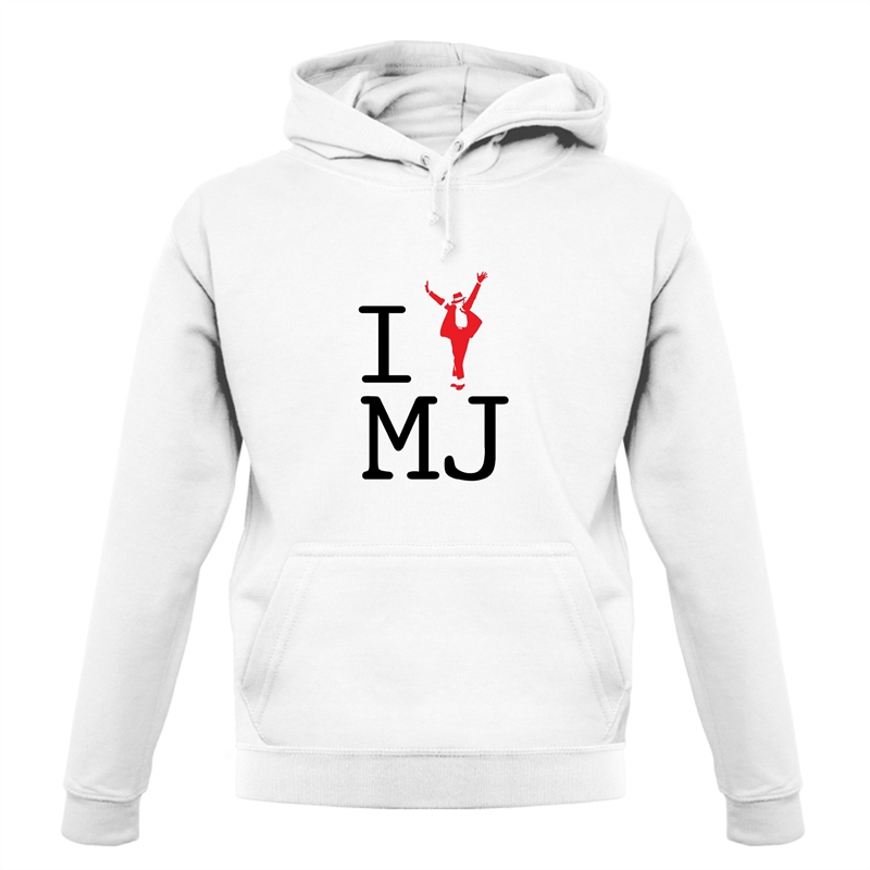 Michael Jackson I Heart Mj Hoodie