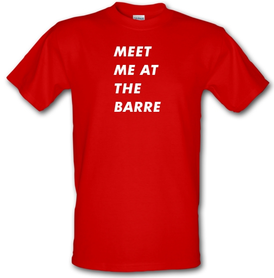 Meet Me at the Barre Tshirt, Barre Shirt, Barre Tee, Barre T Shirt