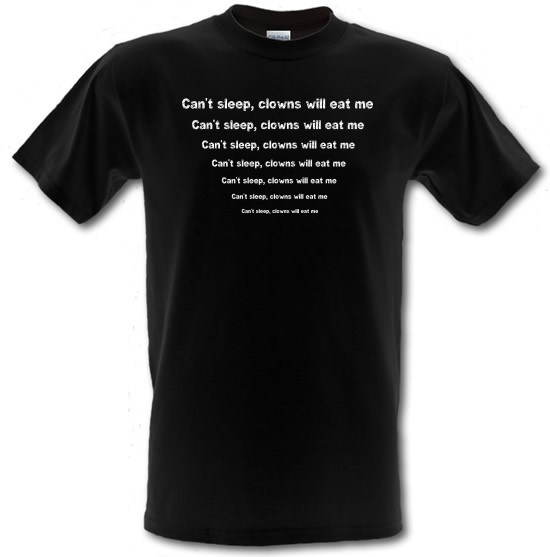 Can't Sleep Clowns Will Eat Me T Shirt By CharGrilled