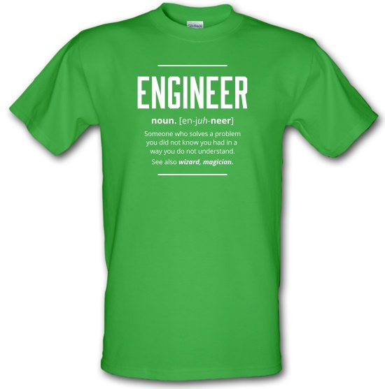engineer definition t shirt