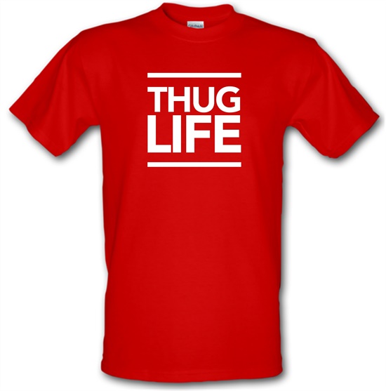 Thug life hotsell t shirt