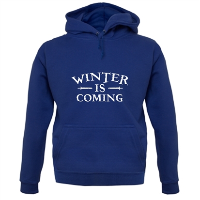 Winter is shop coming hoodie