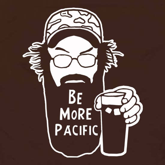 Be More Pacific t shirt
