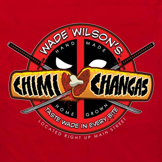 Wade Wilson's Chimichangas t shirt
