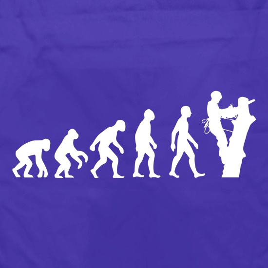 Evolution Of Man Tree Surgeon t shirt