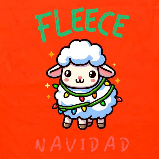 Fleece Navidad t shirt