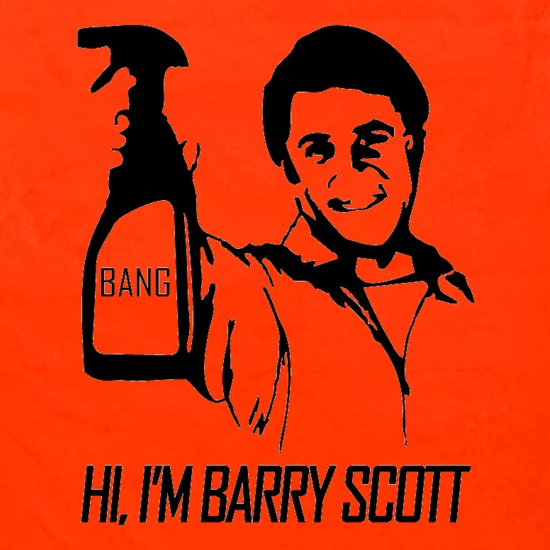 Hi, I'm Barry Scott t shirt