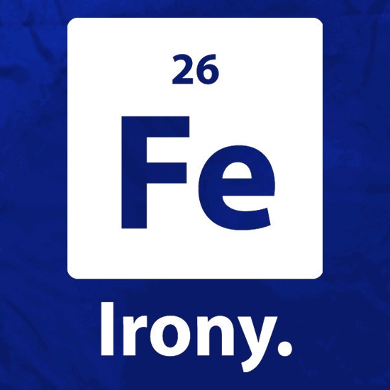 Irony t shirt