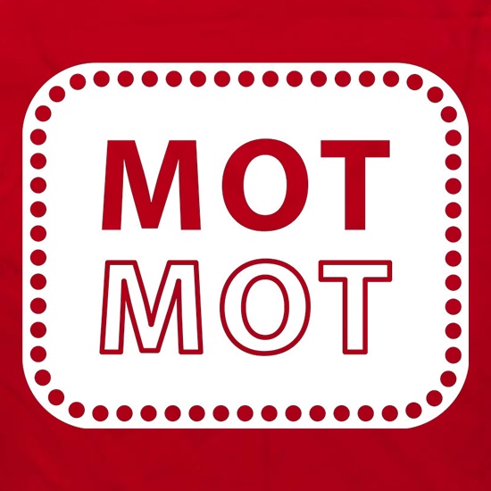 Mot Mot t shirt