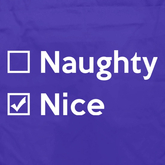 Nice Not Naughty t shirt