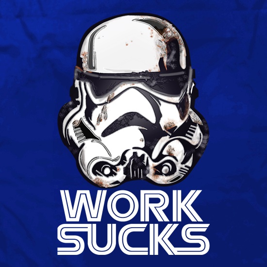 Work Sucks Helmet t shirt