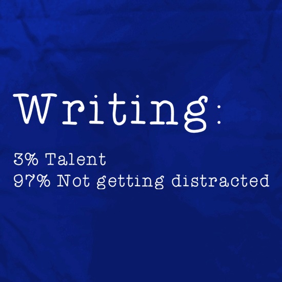 Writing : 3 Percent Talent t shirt