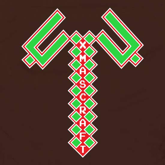 Xmas Craft Tie t shirt