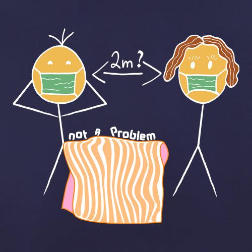 2 Metres? Not a Problem. t shirt