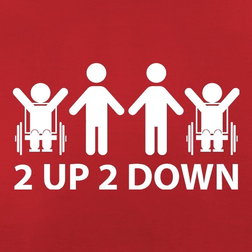 2 Up 2 Down t shirt