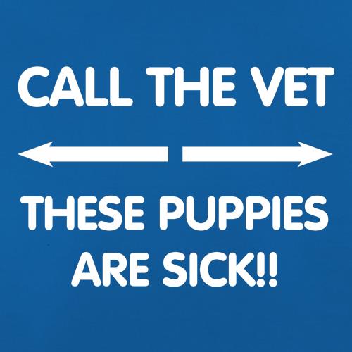 Call the vet, these puppies are sick!! t shirt