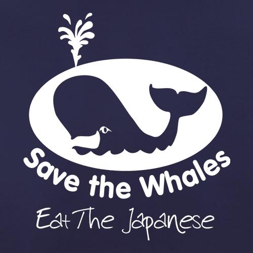 Save The Whales, Eat The Japanese t shirt