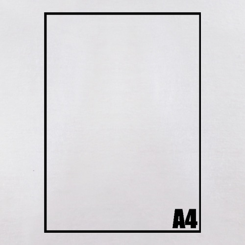 A4 Paper t shirt