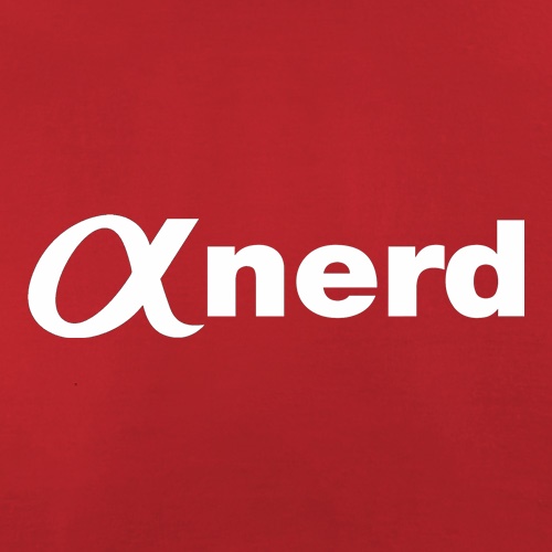 Alpha Nerd t shirt