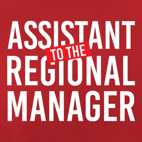 Assistant (To The) Regional Manager t shirt