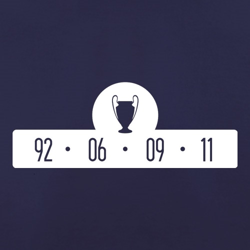 Barcelona European Champions t shirt