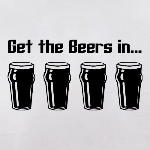Get the beers in t shirt