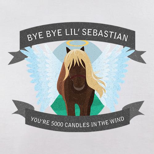 Bye Bye Lil' Sebastian t shirt