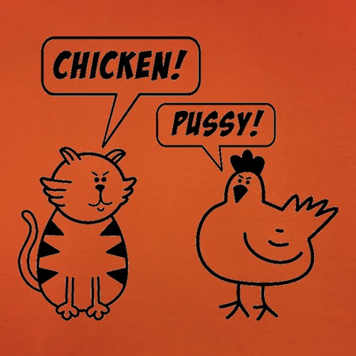 Chicken & Pussy t shirt