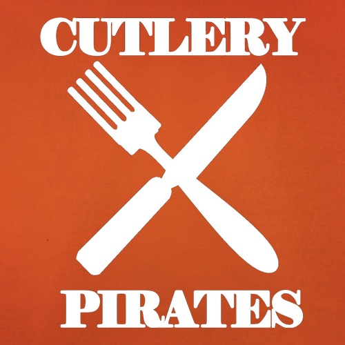 Cutlery Pirates t shirt