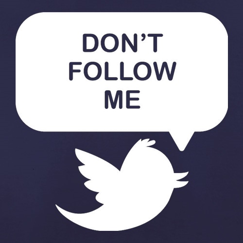 Don't Follow Me t shirt