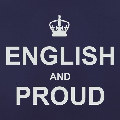 English And Proud t shirt