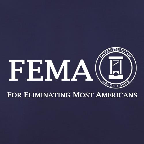 FEMA Death Camps t shirt