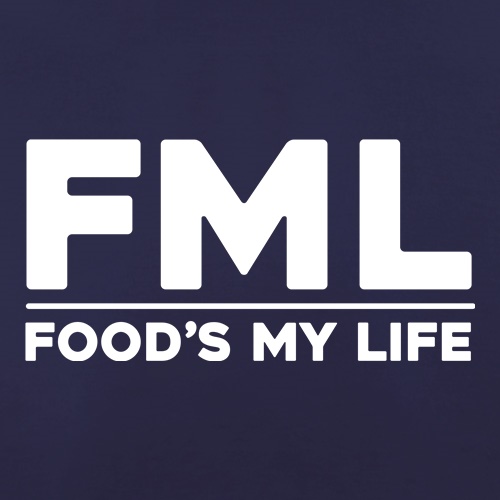 Food's My Life t shirt
