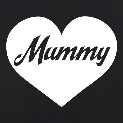 Heart Mummy t shirt