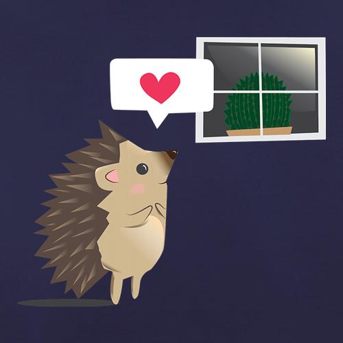 Hedgehog In Love t shirt