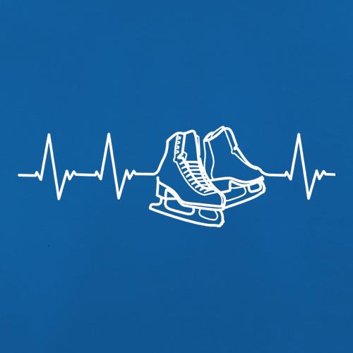 Ice Skating Heartbeat t shirt