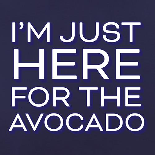 I'm Just Here For The Avocado t shirt