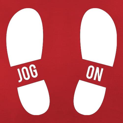 Jog On Feet t shirt