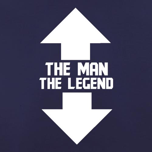 The Man, The Legend t shirt