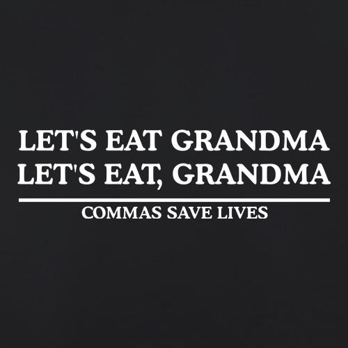 Lets Eat Grandma - Commas Save Lives t shirt