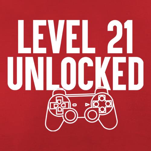 Level 21 Unlocked t shirt