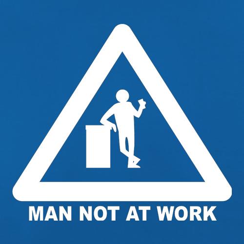 Man Not At Work t shirt