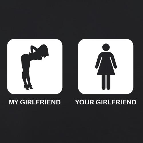 My Girlfriend Your Girlfriend t shirt