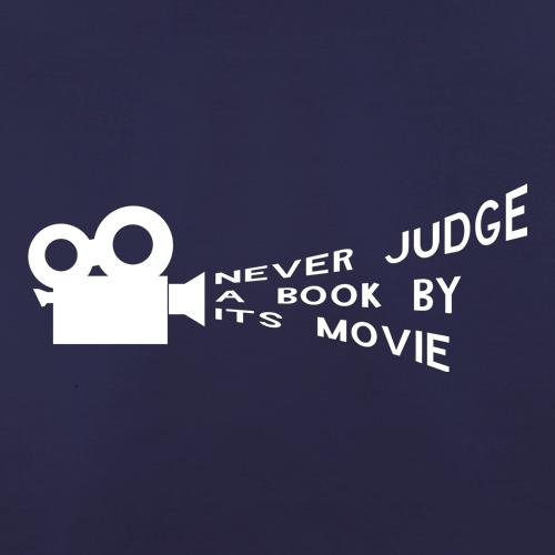 never judge a book by it's movie t shirt