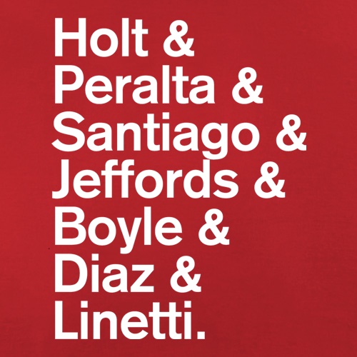Nine-Nine Cast t shirt