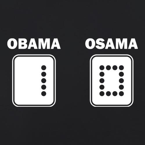 Obama vs Osama t shirt
