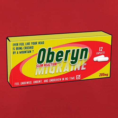 Oberyn Tablets t shirt