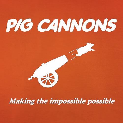 Pig Cannons Making The Impossible Possible t shirt