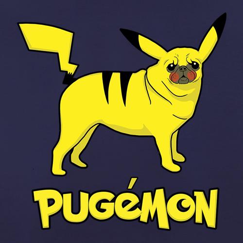 Pugamon t shirt