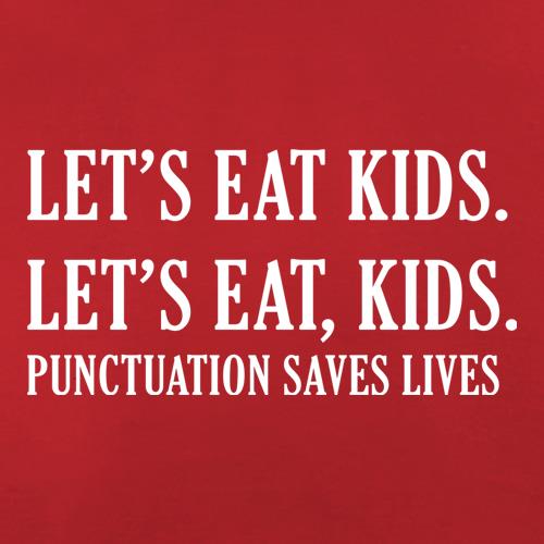 Punctuation Saves Lives t shirt